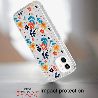 For Apple iPhone 12 / 12 Pro Magsafe Case Cute Pattern Design Durable Shockproof SlimTPU Hard Back [Compatible with Magsafe] Case Cover