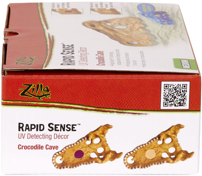 Zilla Rapid Sense Decor Crocodile Skull [Reptile Supplies] Medium - 1 count