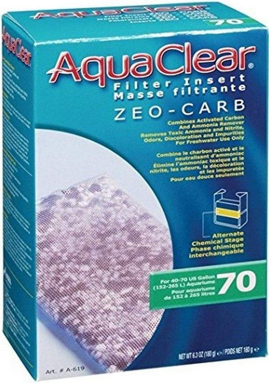 AquaClear Filter Insert - Zeo-Carb [Filter Carbon] 70 gallon - 1 count