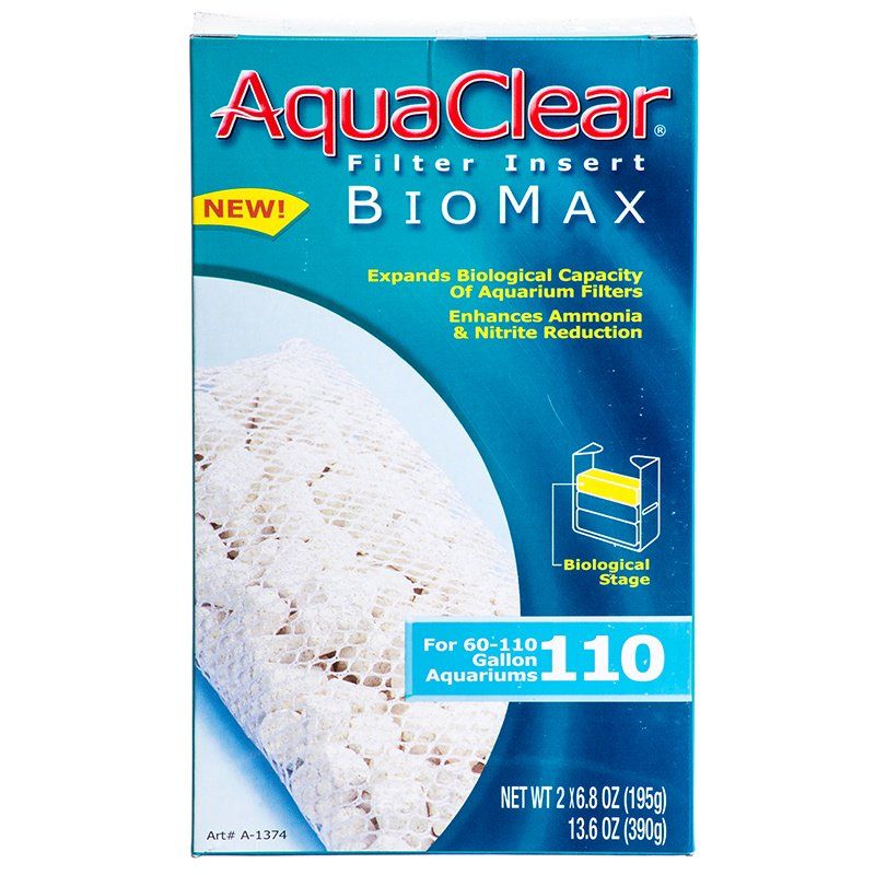 Aquaclear Bio Max Filter Insert [Filter Bio-Media] Bio Max 110 (Fits AquaClear 110 & 500)