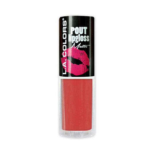 L.A. COLORS Pout Lip Gloss Matte [Lipstick] Delectable