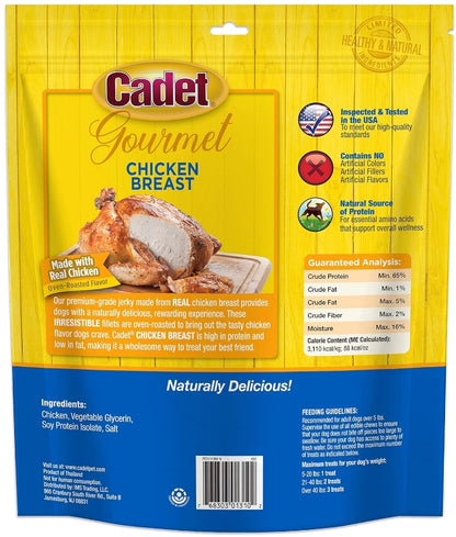 Cadet Gourmet Chicken Breast Treats for Dogs [Dog Supplies] 28 oz