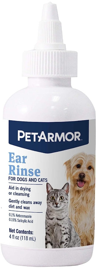 PetArmor Ear Rinse for Dogs and Cats [Dog Supplies] 4 oz