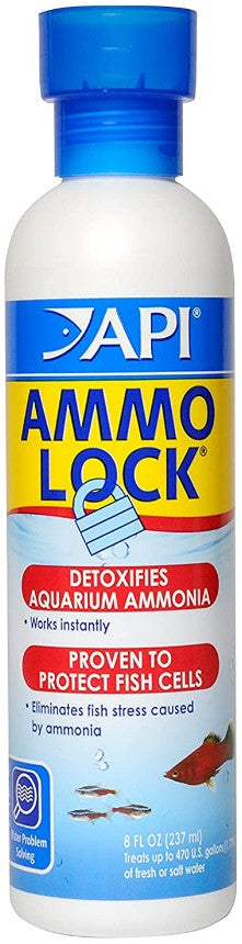 API Ammo Lock Detoxifies Aquarium Ammonia [Aquarium Supplies for Aquarium] 8 oz