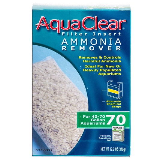 Aquaclear Ammonia Remover Filter Insert [Ammonia Removers] For Aquaclear 70 Power Filter