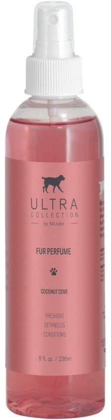 Nilodor Ultra Collection Perfume Spray for Dogs Coconut Cove Scent [Colognes & Odor Eliminators for Dog] 8 oz