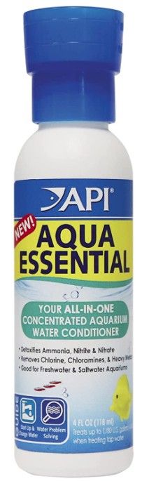 API Aqua Essential All-in-One Concentrated Water Conditioner [Water Conditioners for Aquarium] 4 oz