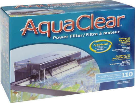 Aquaclear Power Filter [Filters Power Filters] Aquaclear 110 (500 GPH - 60-110 Gallon Tanks)