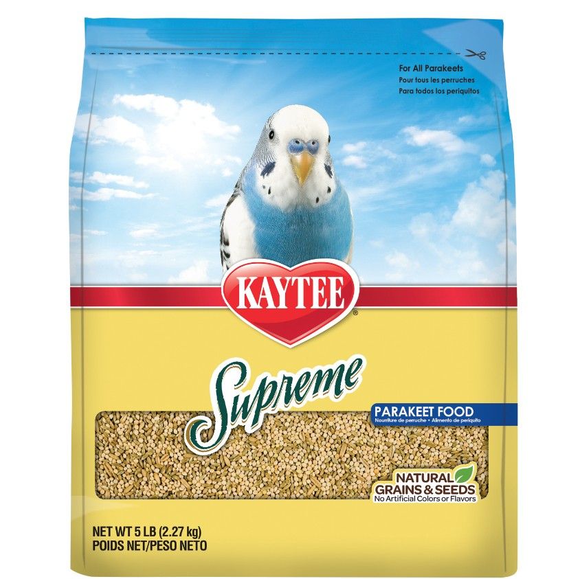 Kaytee Supreme Daily Blend Bird Food - Parakeet [Food for Bird] 5 lbs