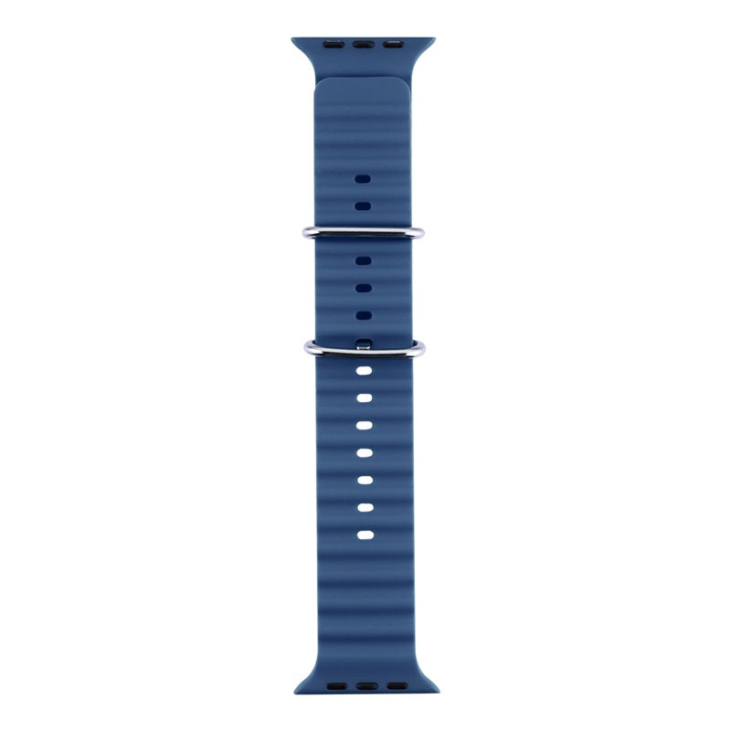 echelon ComfyFit Silicone Strap for Apple Watch Series 9 41mm/Watch Series 10 42mm / Watch SE (2022) 40mm - Dark Blue, Apple Watch Accessories