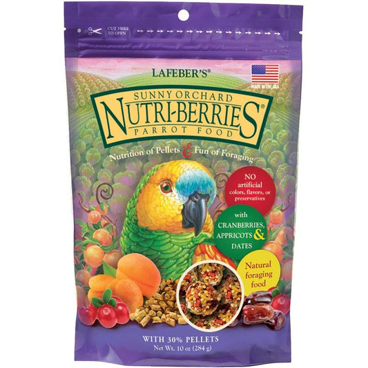 Lafeber Sunny Orchard Nutri-Berries Parrot Food [Food for Bird] 10 oz