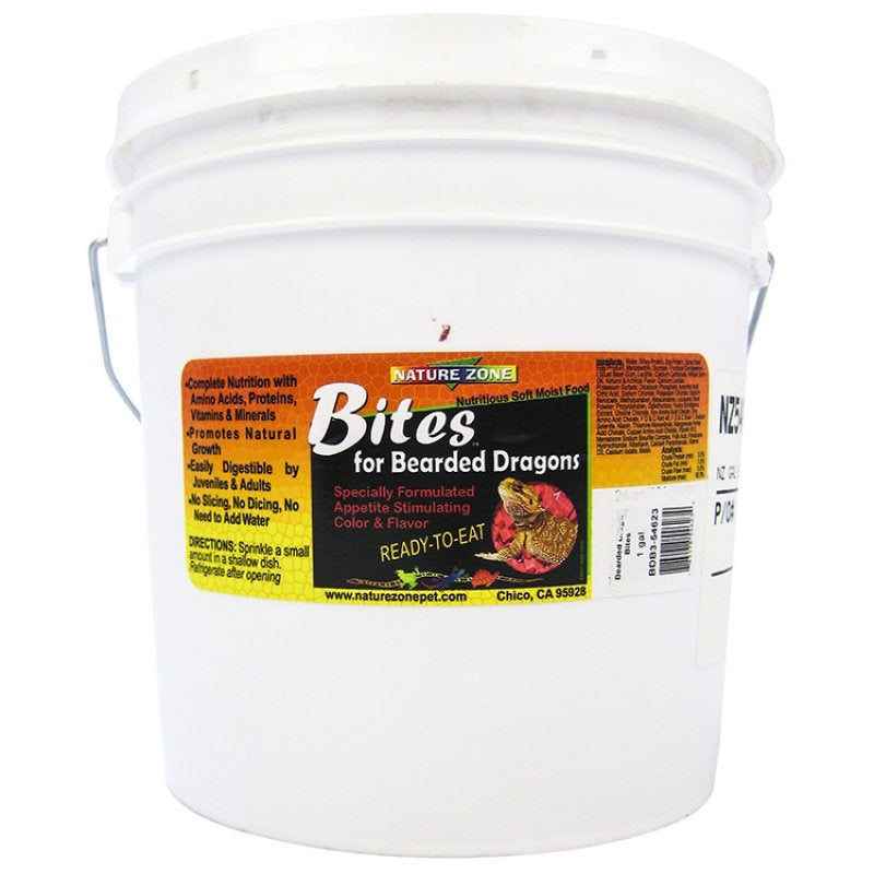 Nature Zone Bites for Bearded Dragons [Reptile Supplies for Reptile] 1 gallon