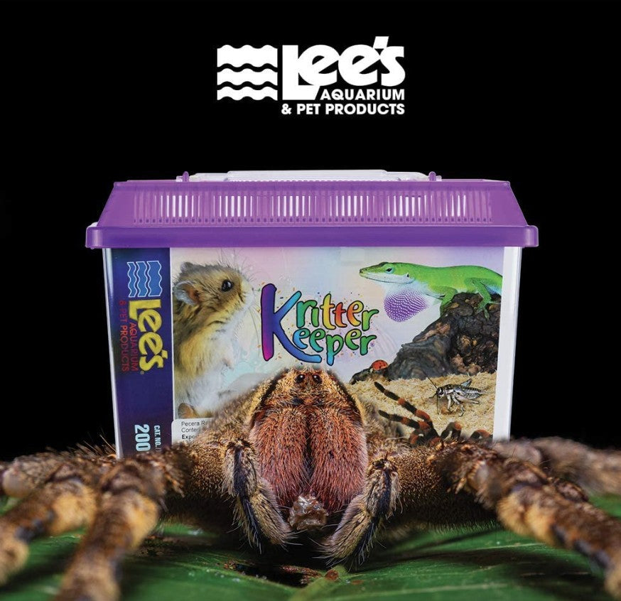 Lees Kritter Keeper Small for Small Pets, Reptiles and Insects [Small Pet Supplies] 1 count