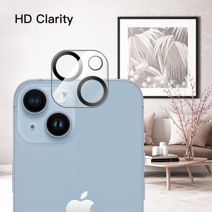 For Apple iPhone 16 Plus (6.7") Tempered Glass Camera Lens Protector Ultra HD, 9H Hardness, Scratch Resistant Back Camera Protection Case Cover Clear