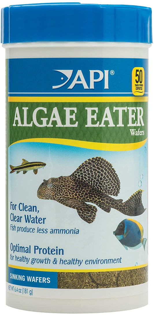 API Algae Eater Sinking Wafers Fish Food [Aquarium Supplies for Aquarium] 6.4 oz