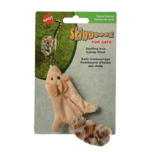 Spot Skinneeez Squirrel Cat Toy [Toys Catnip for Cat] Squirrel Cat Toy