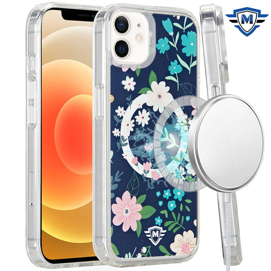 For Apple iPhone 12 / 12 Pro Premium Cute Pattern Design Magnetic Durable Shockproof SlimTPU Hard Back [Compatible with Magsafe] Case Cover