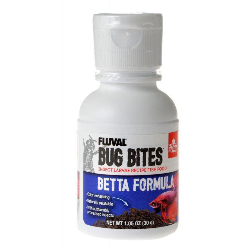 Fluval Bug Bites Betta Formula Granules [Aquarium Supplies] 1.05 oz