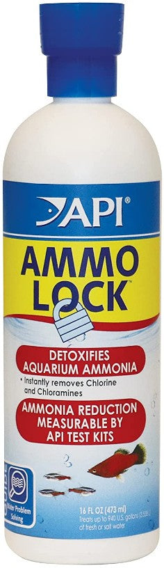 API Ammo Lock Detoxifies Aquarium Ammonia [Aquarium Supplies for Aquarium] 48 oz (3 x 16 oz)