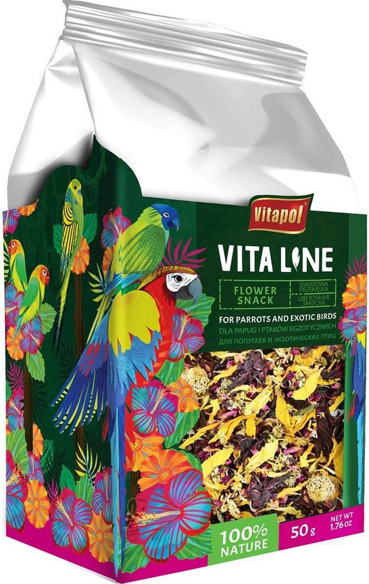 AE Cage Company Vita Line Banana Chips for Parrots and Exotic Birds [Bird Supplies for Bird] 1 count