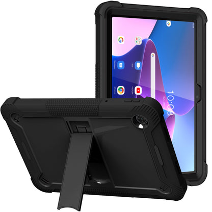 For Samsung Galaxy Tab S9 Tough Tablet Strong with Kickstand Stand Hybrid Heavy Duty Armor High Impact Shockproof Case Cover Black