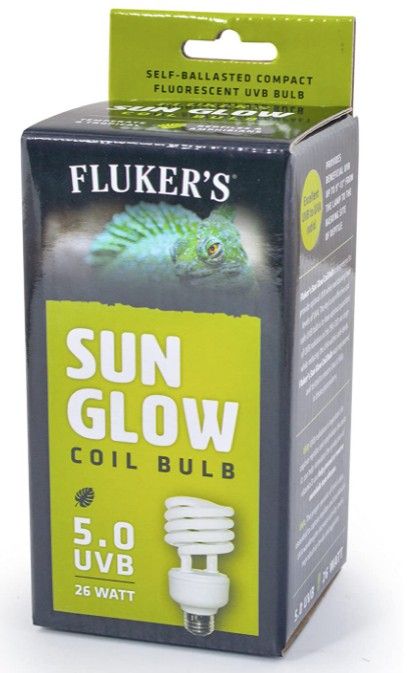 Flukers Sun Glow Tropical Fluorescent 5.0 UVB Bulb [Lighting Fluorescent] 26 watt