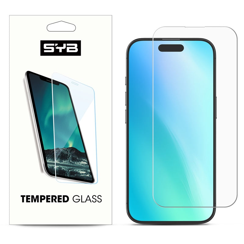 For Tempered Glass Screen Protector (2.5D) for Apple iPhone 16 Plus - Clear Case Cover Clear