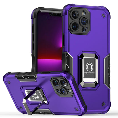 Samsung Galaxy A06 Hybrid Cases with Magnetic Ring Holder Stand Kickstand Heavy Duty Rugged Shockproof