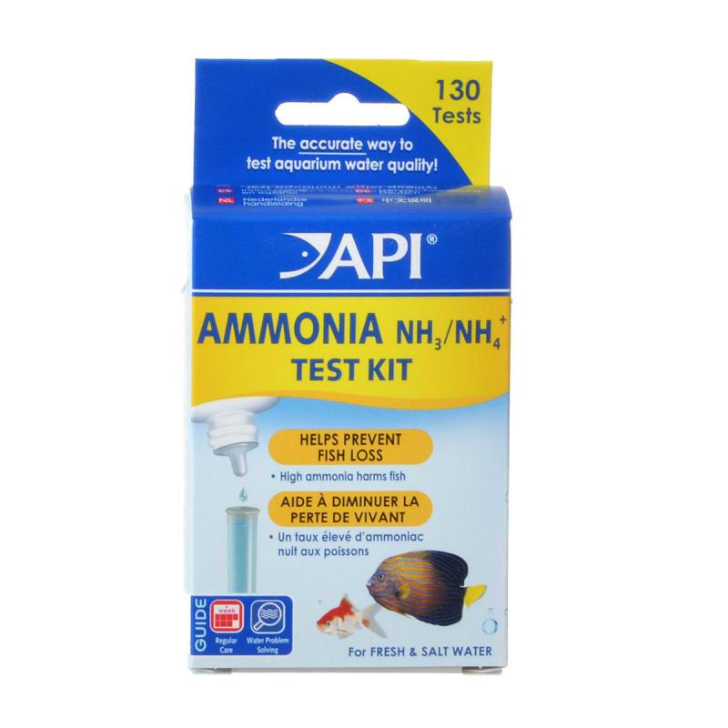 API Ammonia NH3/NH4+ Test Kit [Aquarium Supplies for Aquarium] 1 count