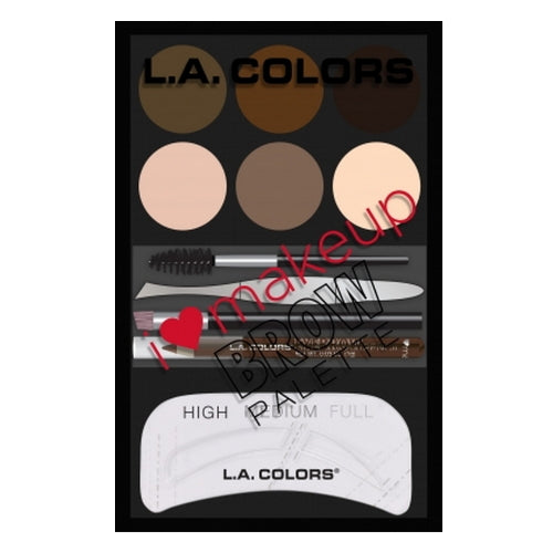 L. A. COLORS I Heart Makeup Brow Palette [Eyebrows] Medium To Deep