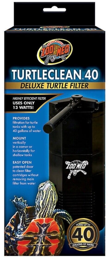 Zoo Med TurtleClean Replacement Filter Cartridges [Reptile Supplies] 40 gallon