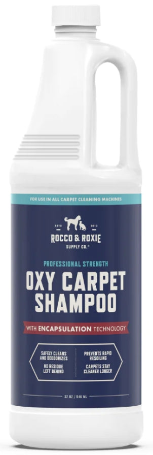 Rocco and Roxie Professional Strength Oxy Carpet Shampoo [Dog Supplies for Dog] 32 oz