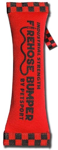 Petsport Mini Fire Hose Bumper [Toys Rubber & Cressite for Dog] 1 count (5"L)