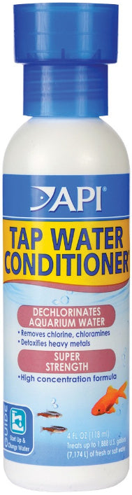 API Tap Water Conditioner Detoxifies Heavy Metals and Dechlorinates Aquarium Water [Aquarium Supplies for Aquarium] 48 oz (12 x 4 oz)