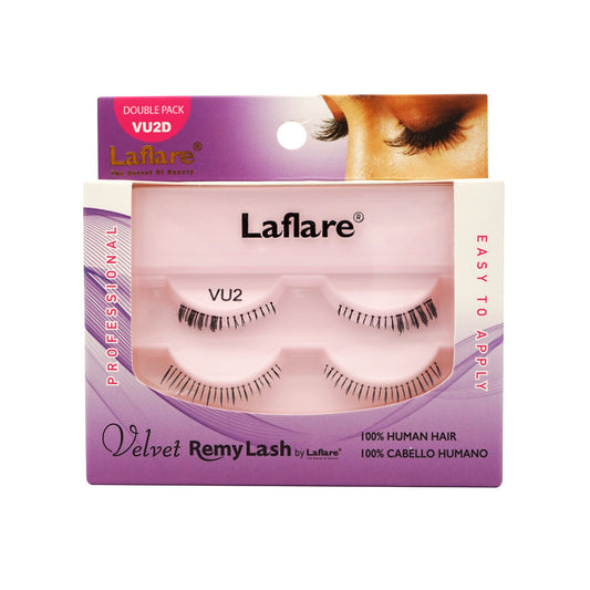 LAFLARE Velvet Remy Lash - Double Packs [False Eyelashes] VU2D