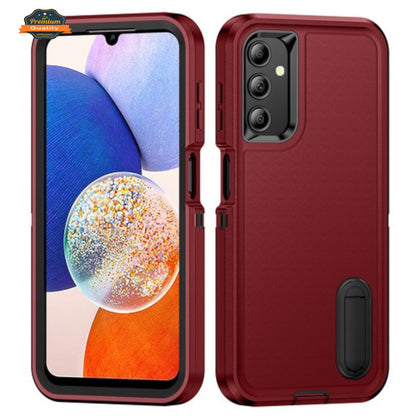 For Samsung Galaxy A16 5G Heavy Duty Armor Case with Kickstand Shockproof Rugged Protective Cover Case Cover