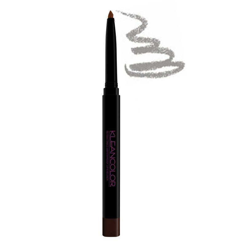 KLEANCOLOR Retractable Waterproof Lip & Eye Liner [Lip Pencil] Silver