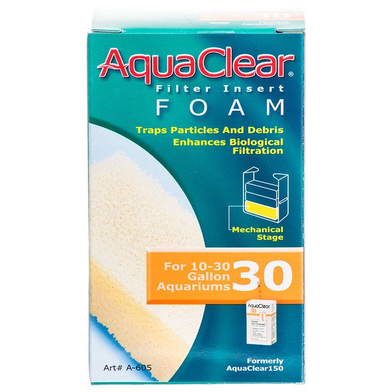 Aquaclear Filter Insert Foam [Filter Pads] For Aquaclear 30 Power Filter