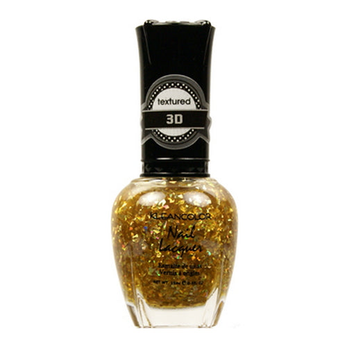 KLEANCOLOR 3D Nail Lacquer [Nail Polish] Almost Good As Gold