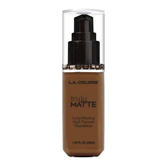 L.A. COLORS Truly Matte Foundation [Foundation] Mahogany