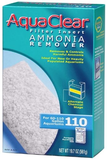 Aquaclear Ammonia Remover Filter Insert [Ammonia Removers] For Aquaclear 110 Power Filter