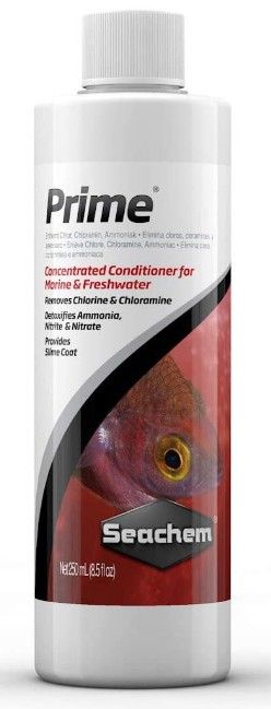 Seachem Prime Water Conditioner F/W &S/W [Ammonia Removers for Aquarium] 500 ml (16.9 oz)