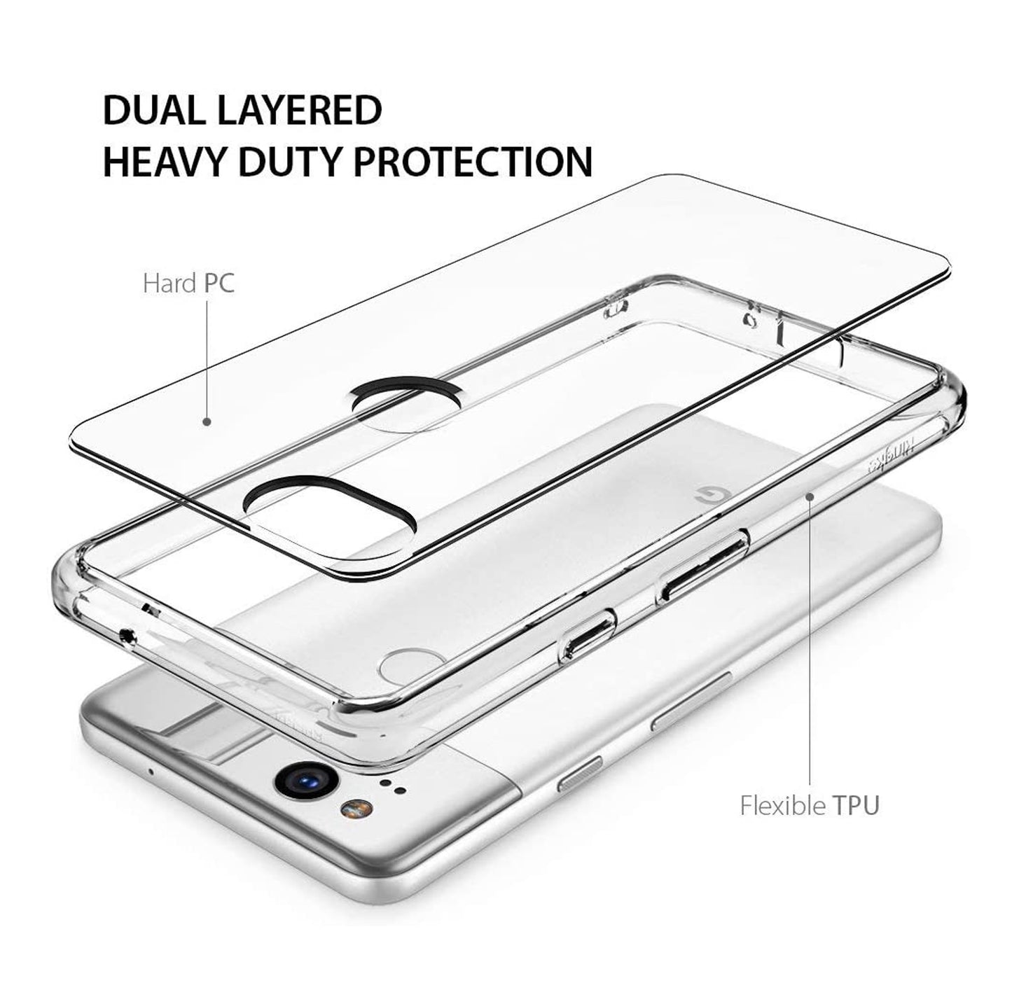 For Apple iPhone 15 Plus (6.7") Frame Shockproof Hybrid Rubber Silicone Gummy TPU Clear Hard PC Back Protective  Phone Case Cover