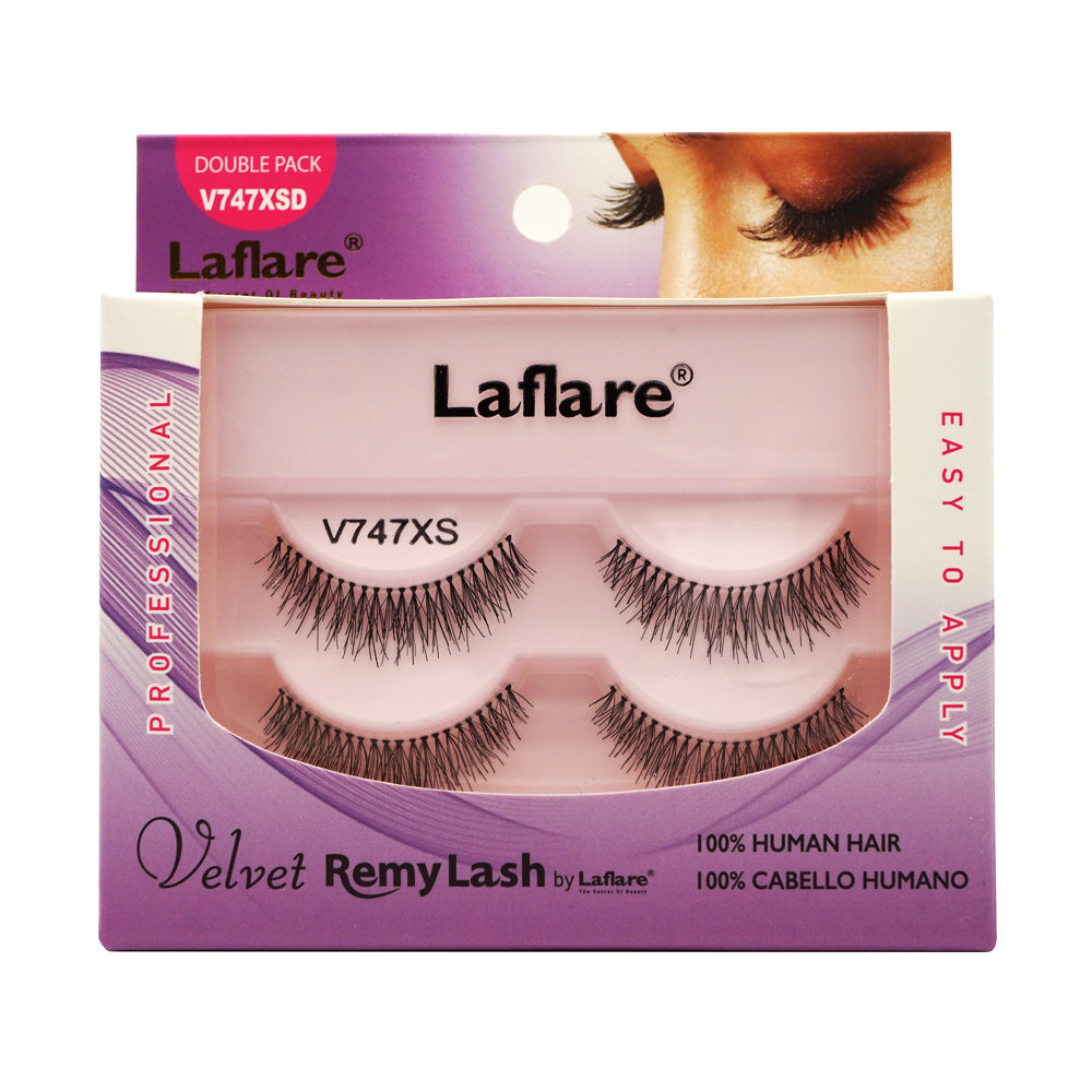 LAFLARE Velvet Remy Lash - Double Packs [False Eyelashes] V747XSD