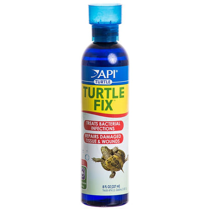 API Turtle Fix Treats Bacterial Infections [Reptile Supplies] 48 oz (6 x 8 oz)