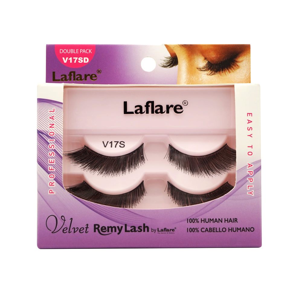 LAFLARE Velvet Remy Lash - Double Packs [False Eyelashes] V17SD