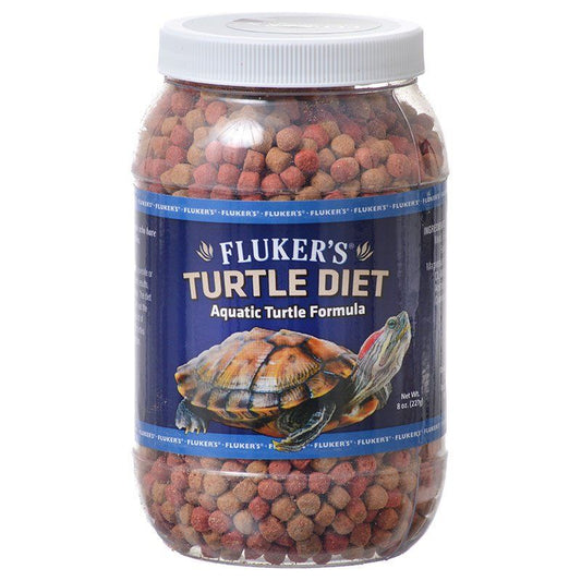 Flukers Turtle Diet for Aquatic Turtles [Foods Dry for Reptile] 8 oz