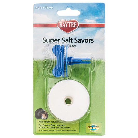 Kaytee Super Salt Savor - White [Chews & Licks for Small Pet] 1 Pack