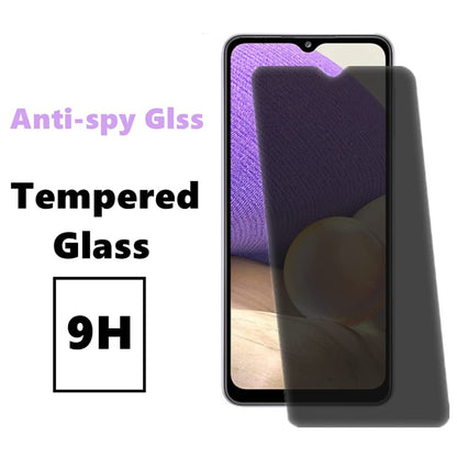 For Samsung Galaxy A36 Privacy Screen Protector, Anti Spy Anti Peeping Tempered Glass Full Protective Film, 9H, Anti Scratch, Easy Install Case Cover Black