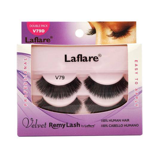 LAFLARE Velvet Remy Lash - Double Packs [False Eyelashes] V79D